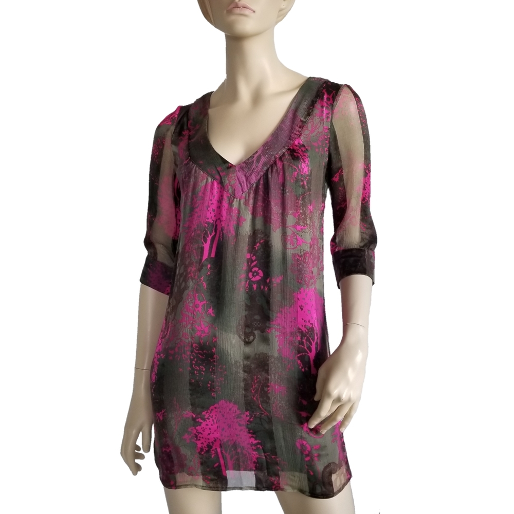 Rory Beca Deep V Silk Dress